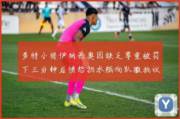 多特小将伊纳西奥因缺乏尊重被罚下三分钟后愤怒扔水瓶向队徽抗议